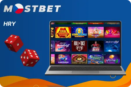Naše online kasino Mostbet