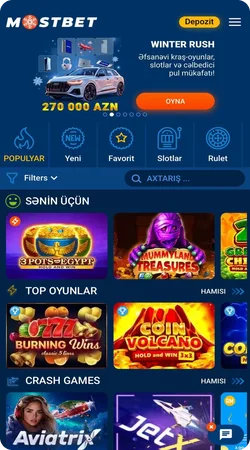 Mostbet yükle APK