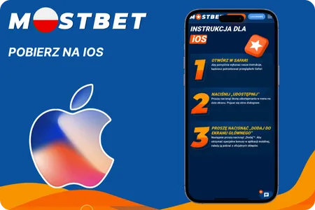 Pobieranie aplikacji Mostbet na iOS
