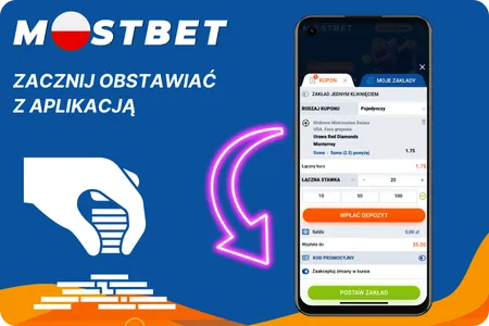 Jak rozpocząć obstawianie za pomocą aplikacji Mostbet?