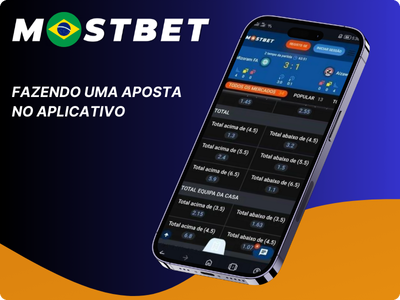 Mostbet Fazendo uma Aposta no Aplicativo