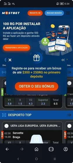 Casa de apostas Mostbet