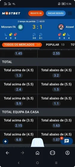 Apostas Mostbet