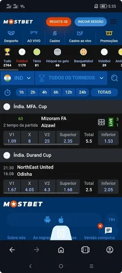 Mostbet Apostas