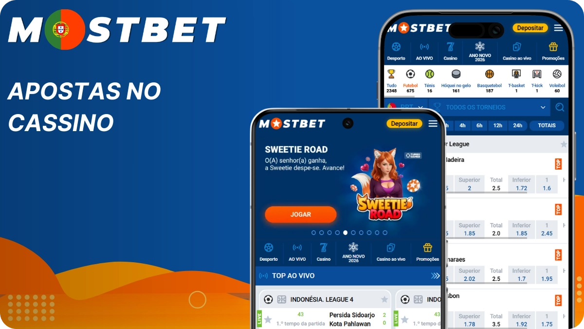Apostas no Cassino Mostbet