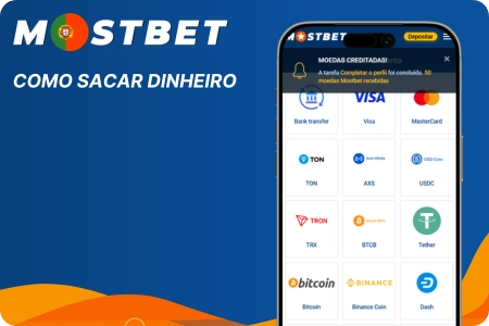 Como Sacar Dinheiro do Mostbet?