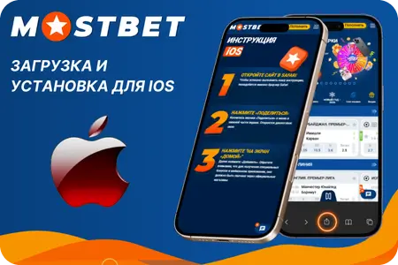 Загрузка и установка приложения Мостбет пл  для iOS