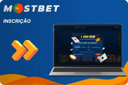 Registrando-se no Mostbet